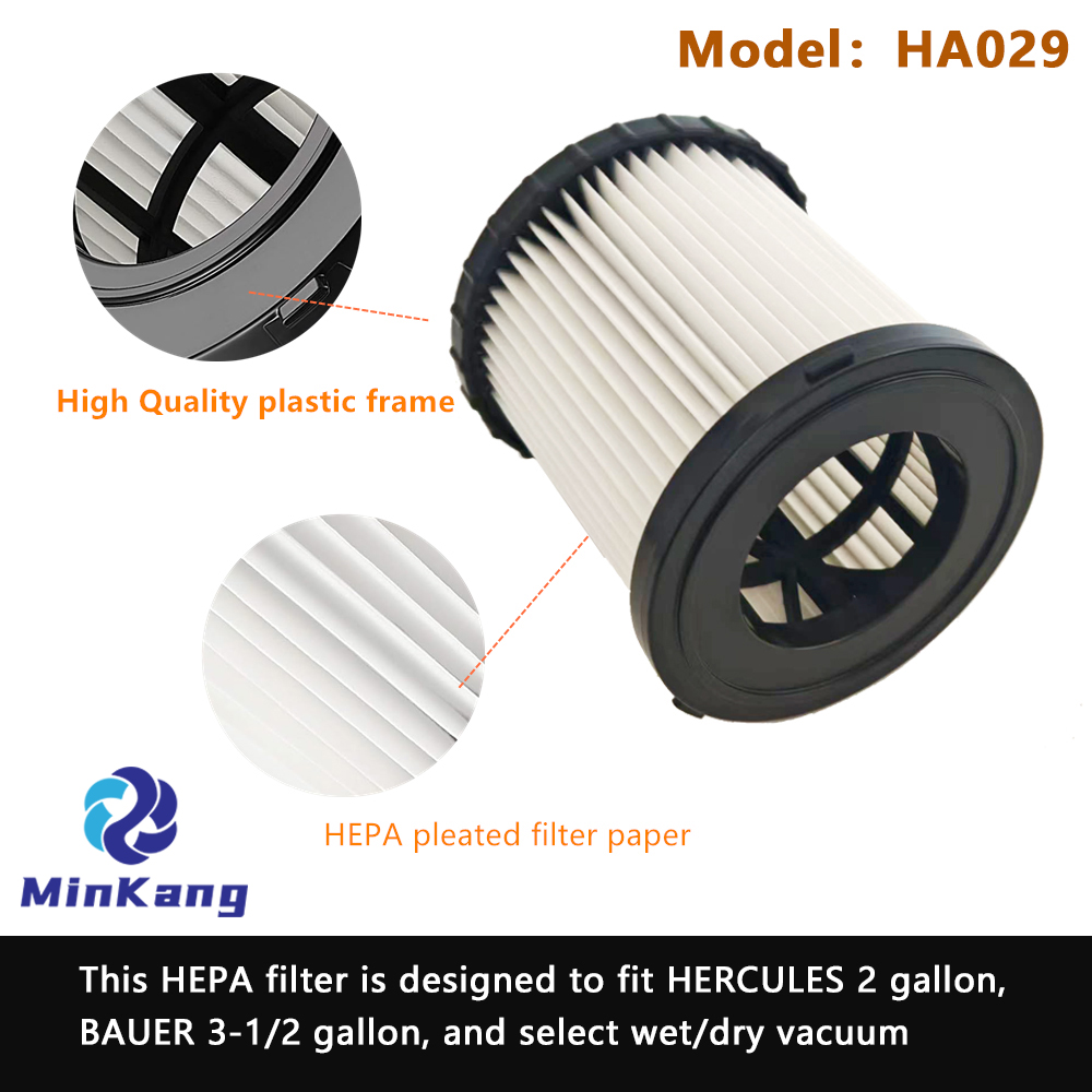 HA029 Replacement Cartridge vacuum HEPA Filter HA029