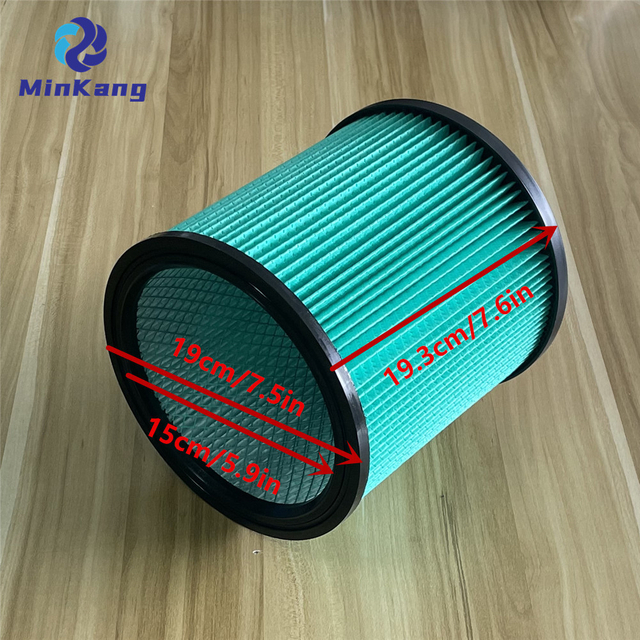 Зеленый DXVC6914 Картриджный вакуумный фильтр HEPA, подходит для бытовых пылесосов DeWalt 