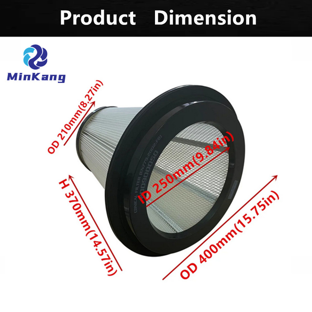 200900050 Промышленный конический HEPA-фильтр для пылесоса Pullman Holt Ermator S26