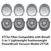 2773 Вакуумный фильтр для легкой и легкой PowerBrush Bissell 3-в-1 