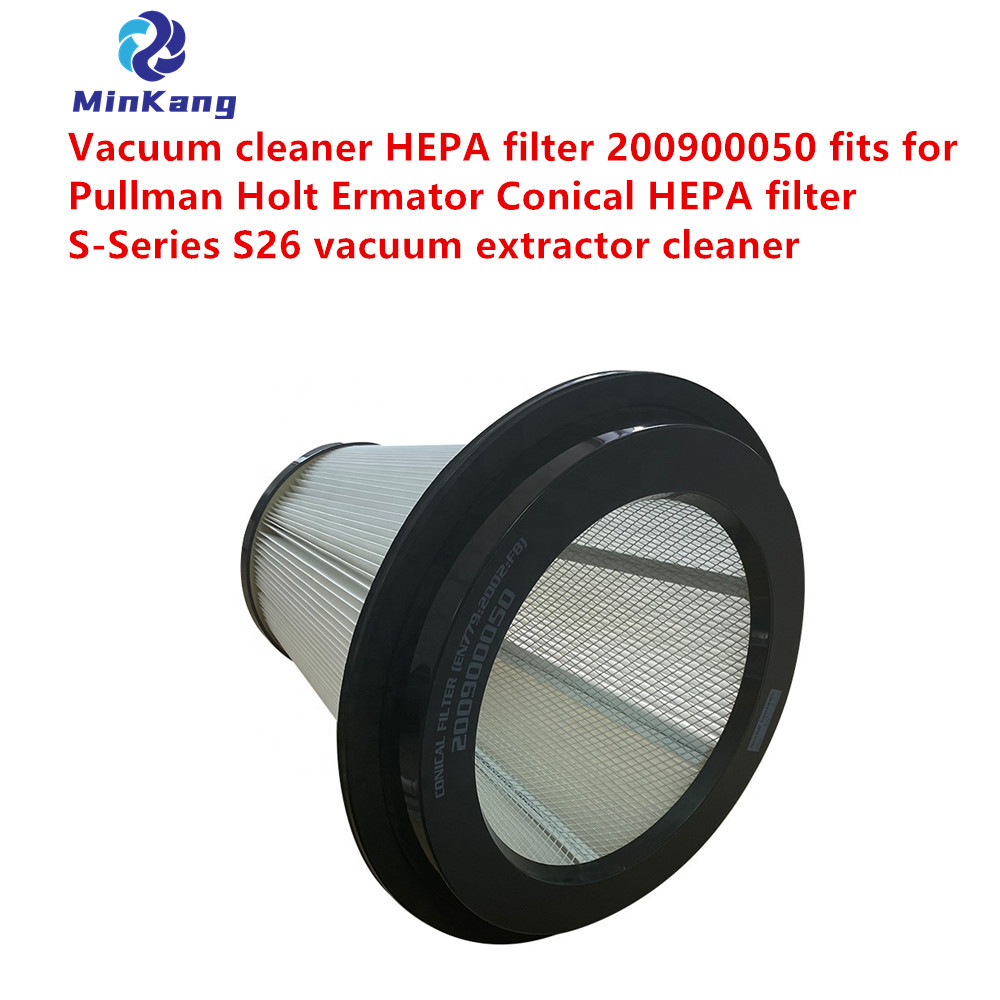 200900050 Промышленный конический HEPA-фильтр подходит для фильтра Pullman Holt Ermator S-Series S26 пылесоса