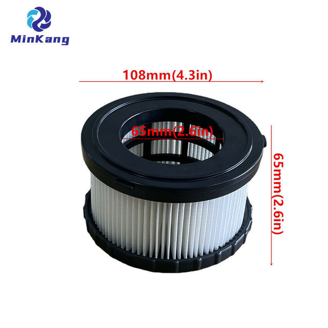 DC5151H Гофрированный бумажный фильтр для Dewalt DC515 и DC517, емкостью полгаллона, влажный/сухой