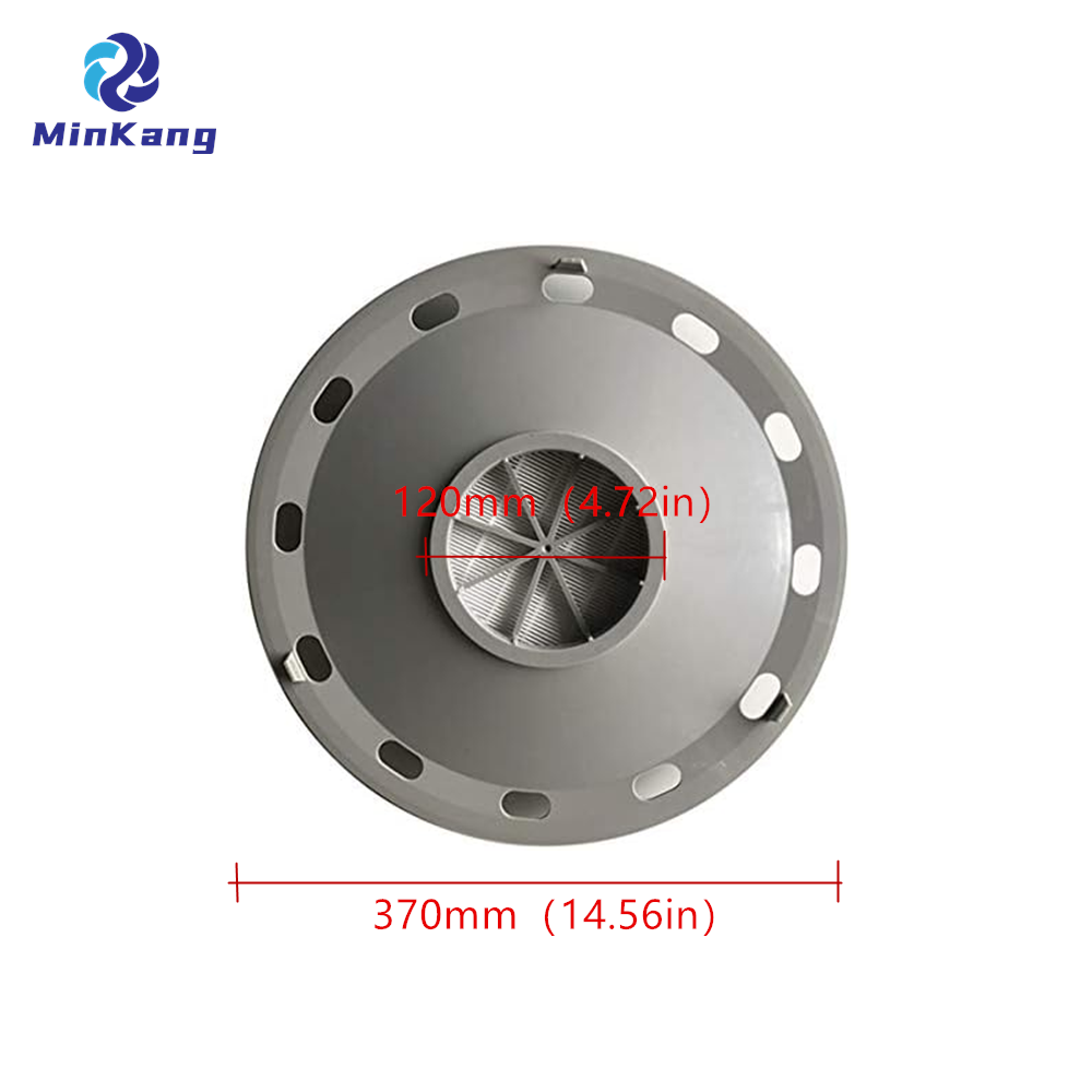Круглый вакуумный HEPA-фильтр для Pullman Holt PV930/Euroclean GD930/Nilfisk GD930 (серый) 6337010