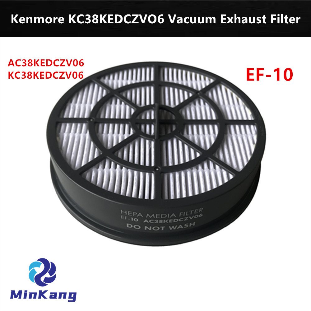 EF-10 #AC38KEDCZV06 KC38KEDCZV06 Фильтр HEPA для деталей пылесоса Kenmore (серый + белый)
