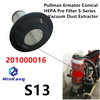 201000016 Фильтр пылесоса H13 Замена для Pullman Ermator Коническая серия S S13 Пылесосная часть 