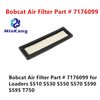  Деталь № 7176099 Фильтр свежего воздуха в кабине для погрузчика Bobcat S550, экскаватора E85
