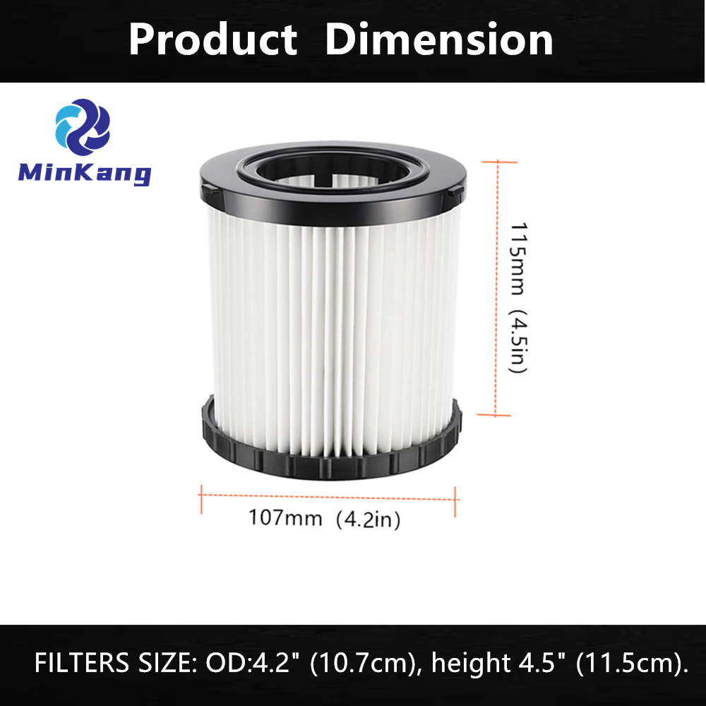 HEPA-фильтр DCV581H для моющегося и многоразового пылесоса DEWALT DCV580 DCV5801H 