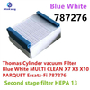 Синий/белый 787276 вакуумный фильтр HEPA 13 для вакуумного цилиндра Thomas