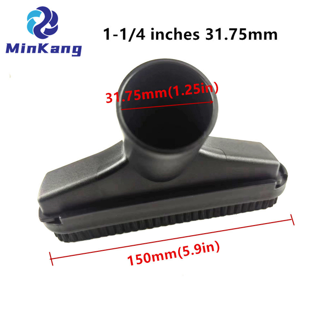 VIUB 1-1/4 дюйма 31,75 мм пылесос. Уборка 2-в-1 сопло/кисть для вакмастера Большинство шлангов систем 