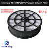 EF-10 #AC38KEDCZV06 KC38KEDCZV06 Вакуумный вытяжной фильтр HEPA Media для деталей пылесоса Kenmore (серый + белый)