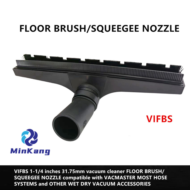  VIFBS 1-1/4 дюйма 31,75 мм вакуумной чистящий напольный сопло/сопло Squeegee для вакмастера Большинство шлангов