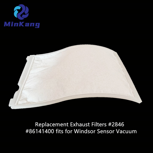 Замена хлопчатобумажной ткани выхлопных фильтров #2846 #86141400 Подходит для вакуума с датчиком Виндзора
