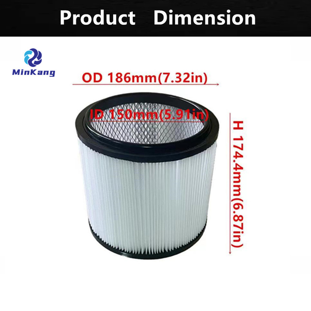  KFI1310 Картриджный вакуумный HEPA-фильтр для универсального пылесоса Karcher WD1/1s Classic