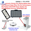  Предмоторный и выхлопной hepa-фильтр для станции вакуумной очистки Samsung для VCA-RAE85A VR30T80313W