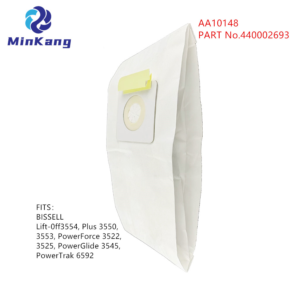 Бумажный пылесборник для BISSELL Lift-0ff3554, Plus 3550, детали для пылесоса АРТИКУЛ № 440002693