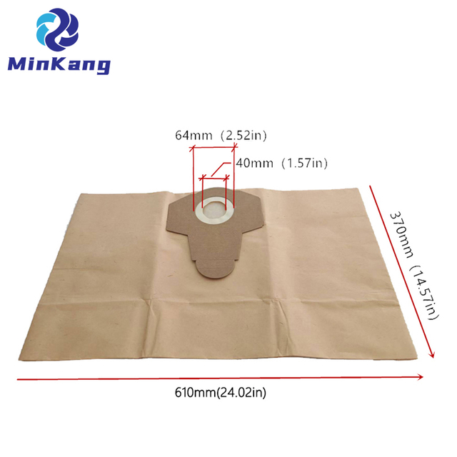 Сумка для фильтра в пыли для Parkside Pwd25 A2 Vacuum Cleamer 