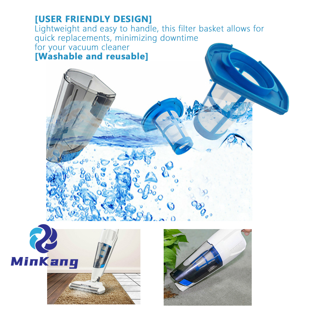 замена корзины HEPA -фильтры 