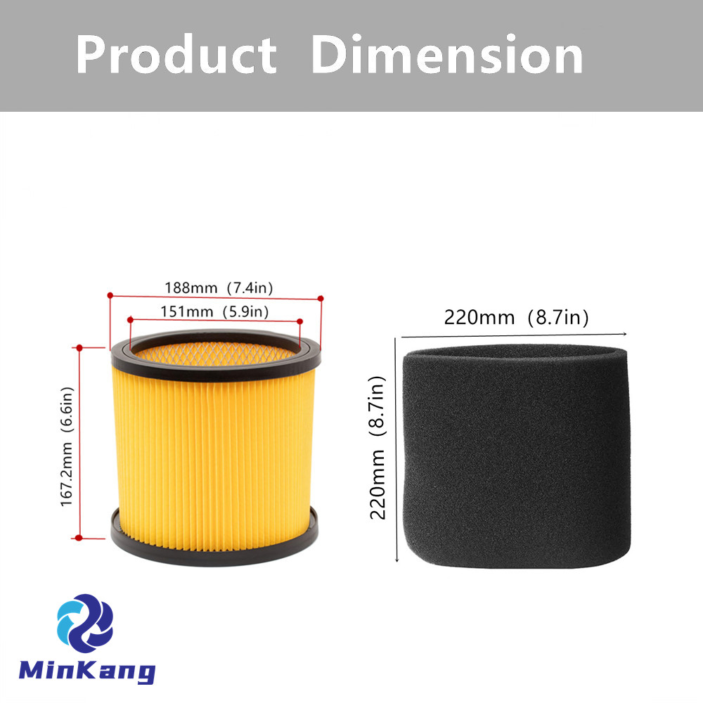 Картриджный вакуумный фильтр HEPA с запирающейся крышкой, поролоновый фильтр, фильтр для влажной уборки для пылесоса для влажной и сухой уборки Parkside Lidl 