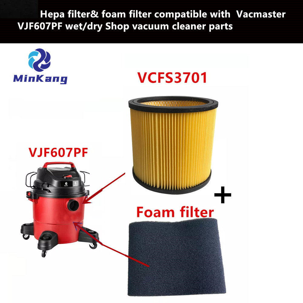 Hepa-фильтр и поролоновый фильтр для пылесоса Vacmaster VJF607PF