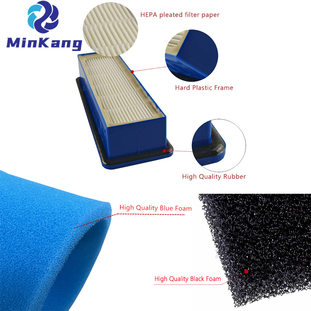  Flaying Vacuum Cleaner Filters, совместимые с Zelmer Bosch (00632555, 12000118, 00797694)