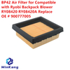 Воздушный фильтр BP42 для рюкзака Ryobi Blower RY08420 RY08420A Замените детали пылесоса 900777005