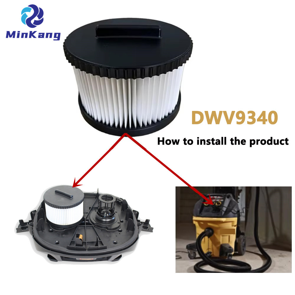 DWV9340 Вакуумный HEPA-фильтр для пылеудаляющего аппарата DEWALT DWV902M CONSTRUCTION - M КЛАСС