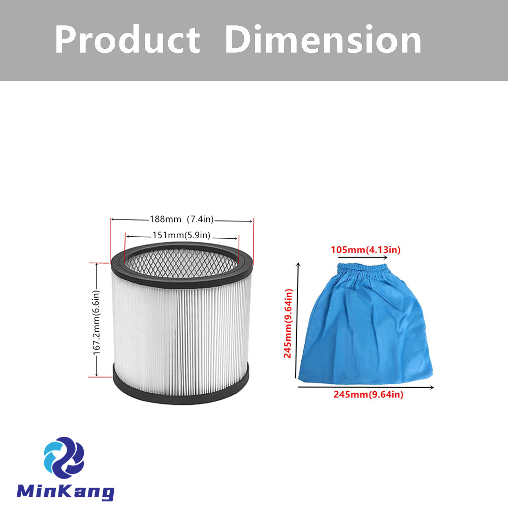 Белый картриджный вакуумный фильтр HEPA с запирающейся крышкой, текстильный синий фильтр-мешок, сухой фильтр для пылесоса Parkside Lidl для влажной и сухой уборки PNTS 1500 D5 - LIDL IAN 304887
