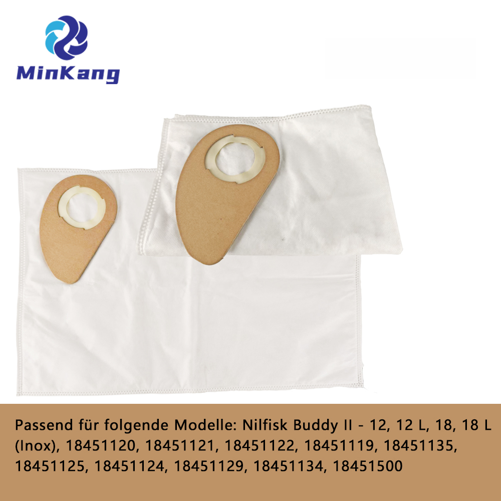 Мешок для пыли для пылесоса Buddy II - 12/18/12л/18л из нержавеющей стали, нетканые материалы