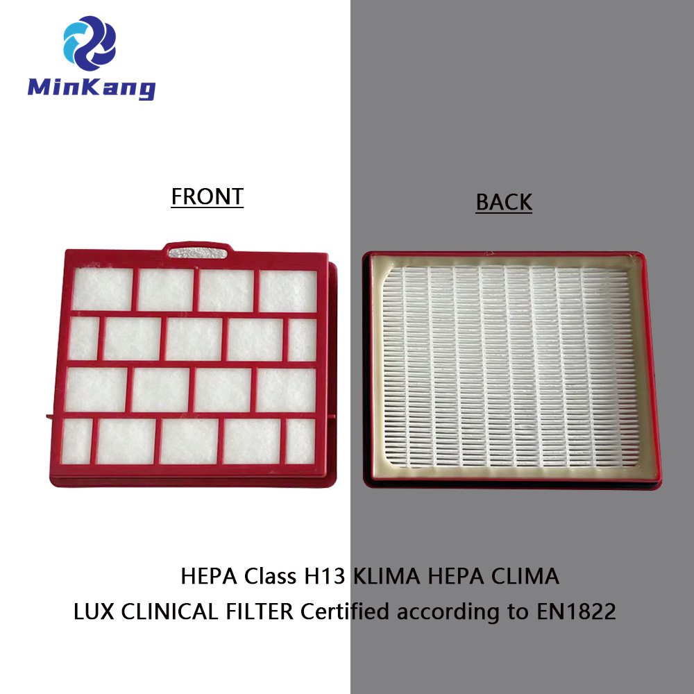 Красный Пылесос LUX CLINICAL FILTER HEPA Class H13 KLIMA HEPA CLIMA для ELECTROLUX