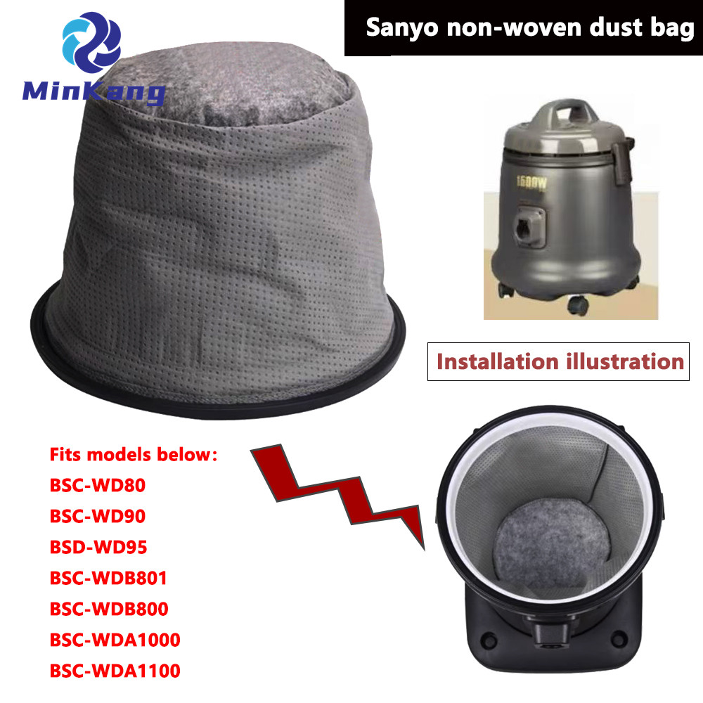 Мусор не теновый пакет для пыли для Sanyo BSC-WD80 WD90 WD95 WDB801 Vacuum Cleamer