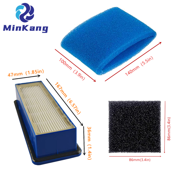  Flaying Vacuum Cleaner Filters, совместимые с Zelmer Bosch (00632555, 12000118, 00797694)