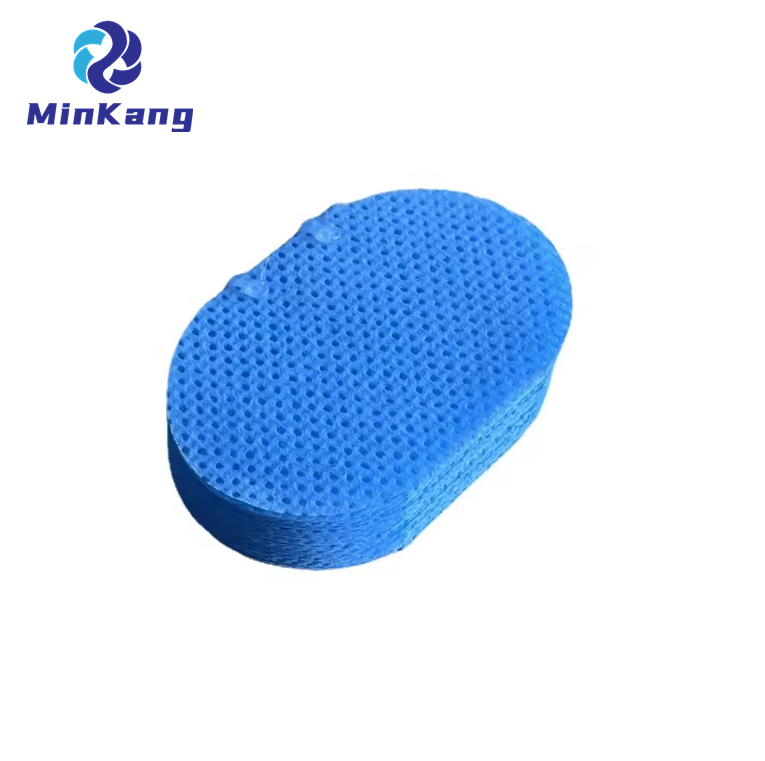 Синий полукруглый увлажняющий фильтр HEPA для деталей пылесоса Sharp
