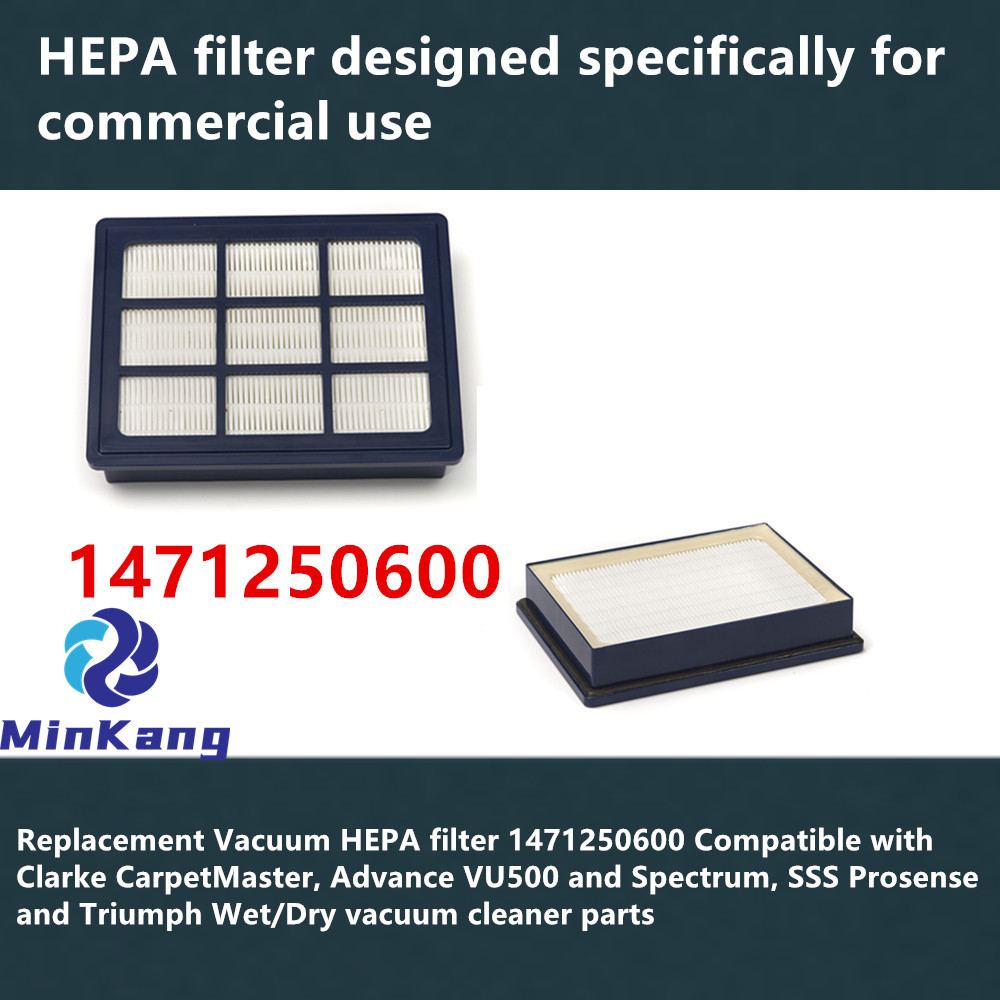 1471250600 Сменный HEPA-фильтр для деталей пылесоса Clarke CarpetMaster для сухой и влажной уборки