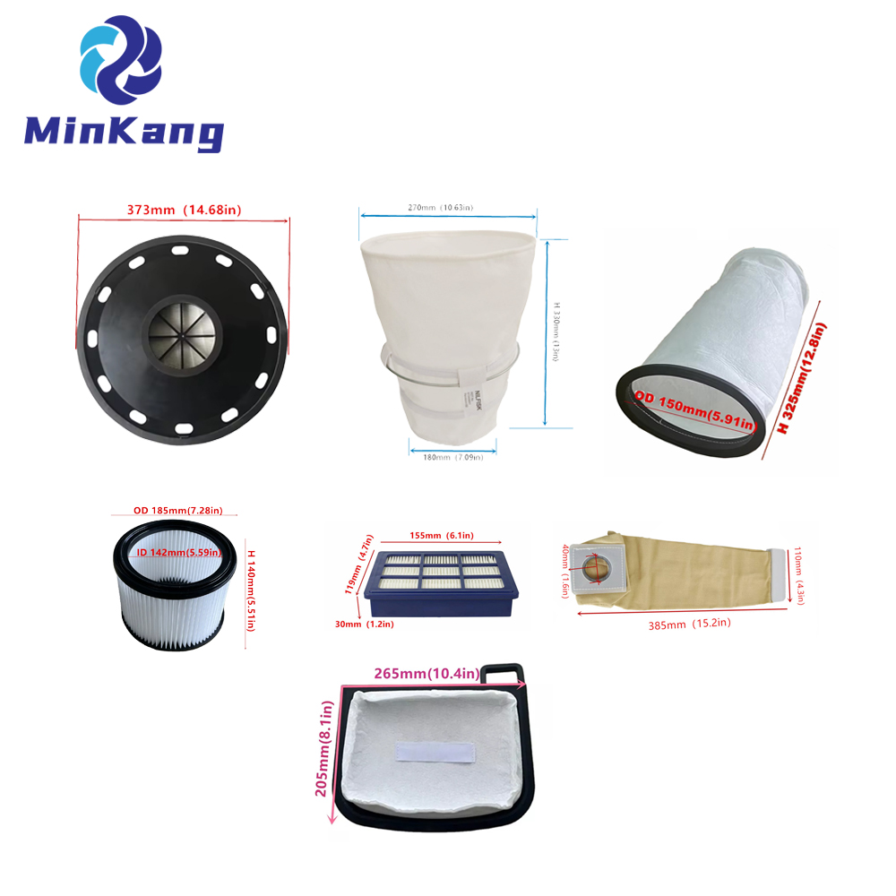 Замена главного фильтра Dust Dust Cotton Bacds для Nilfisk Commercial Vacuums Hepa Filter