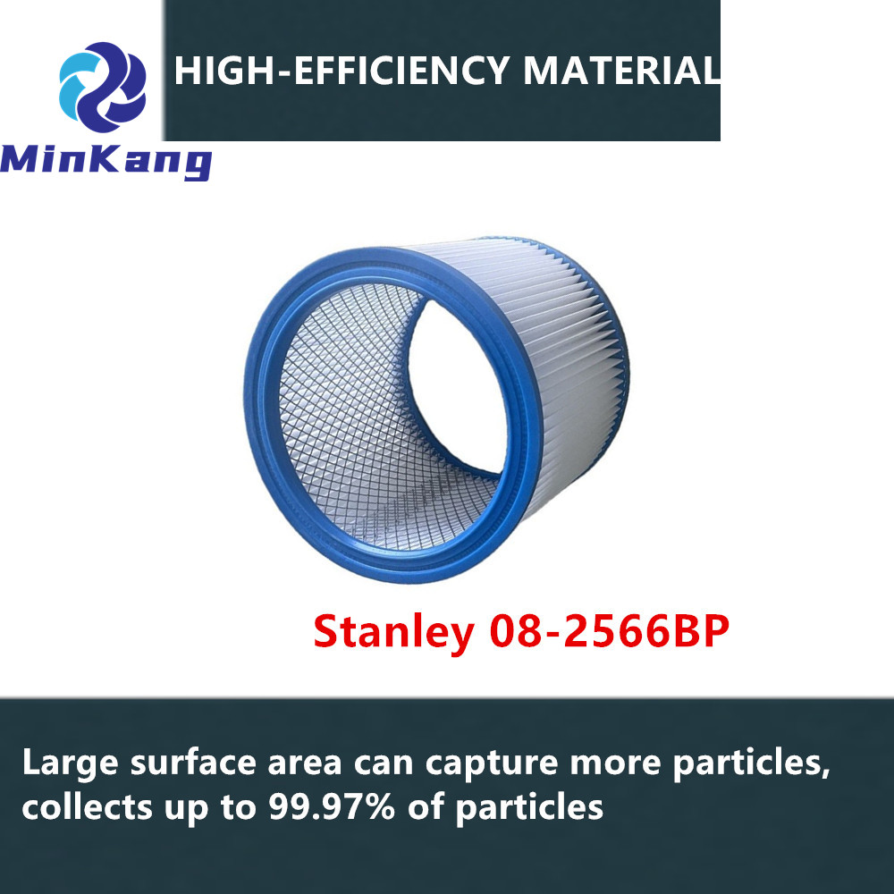 08-2566BP Сменный фильтр HEPA-картриджа для пылесосов Stanley SL18115P, SL18116P емкостью 5–18 галлонов