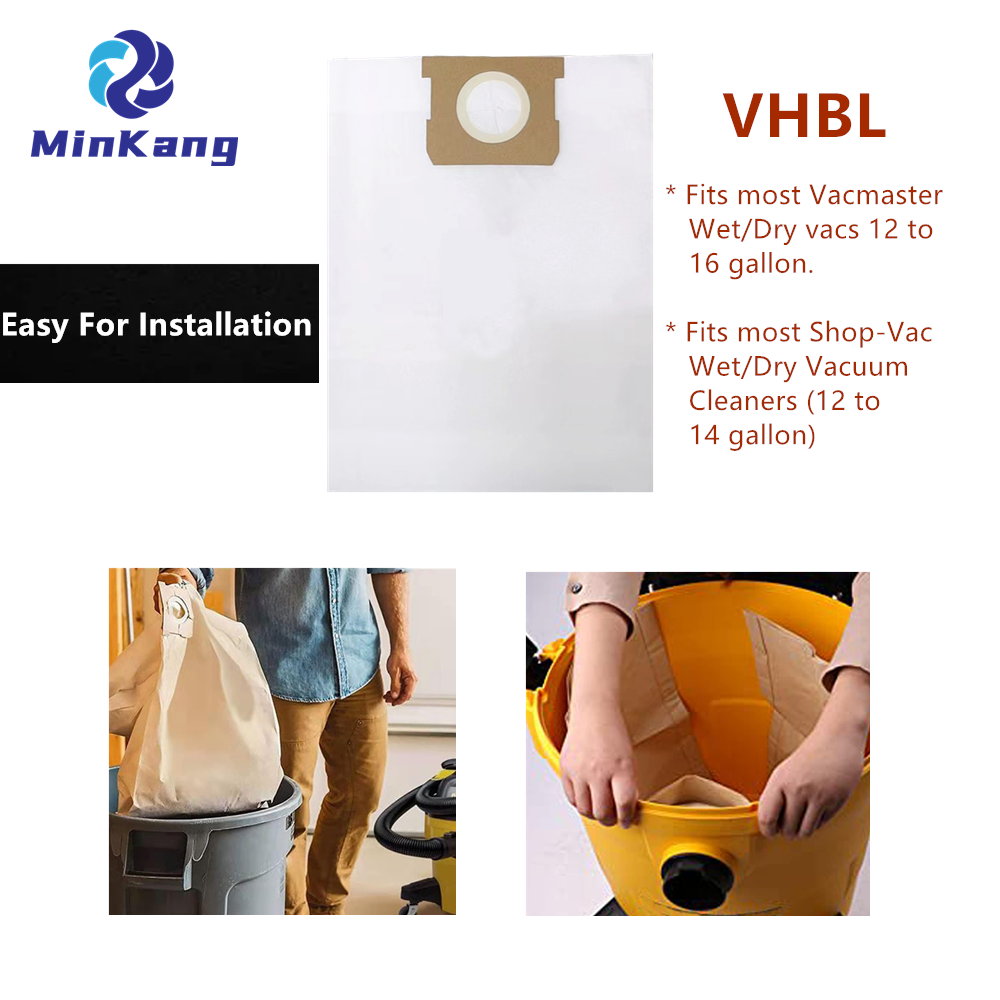 ВЫСОКОЭФФЕКТИВНЫЙ ПЫЛЕВЫЙ ФИЛЬТР VHBL для Vacmaster VBV1210 от 12 до 16 галлонов для большинства пылесосов Shop-Vac для сухой и влажной уборки (от 12 до 14 галлонов)