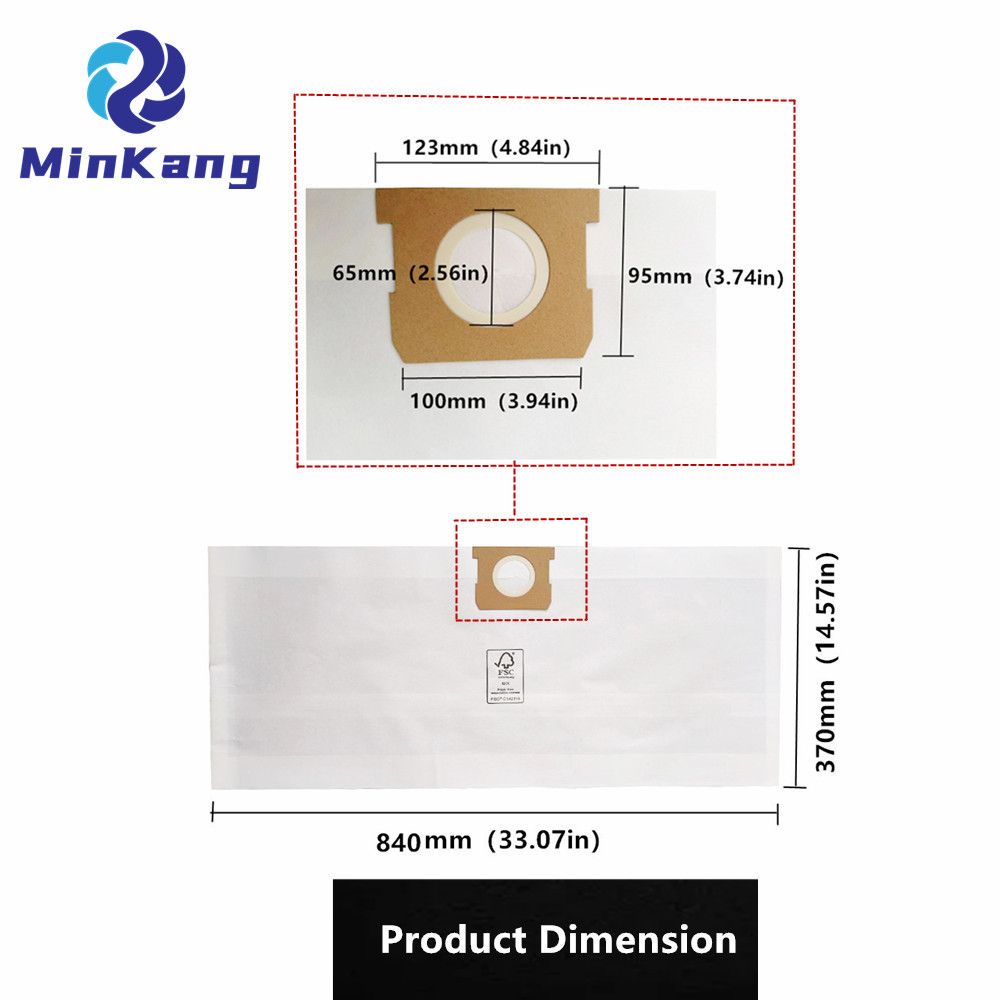 Сменный пылевой фильтр для мешка для сбора пыли DEWALT объемом 6-10 галлонов для Vacmaster VHBM