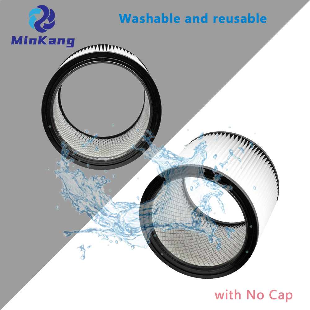  Замена стандартного картриджного фильтра Hepa для пылесоса влажной/сухой уборки емкостью 5–18 галлонов без крышки