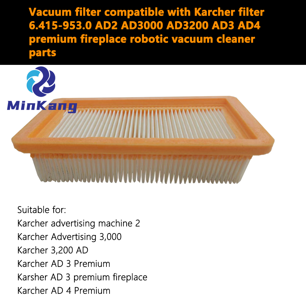 Вакуумный фильтр для фильтра Karcher 6.415-953.0 Вакуумный очиститель 