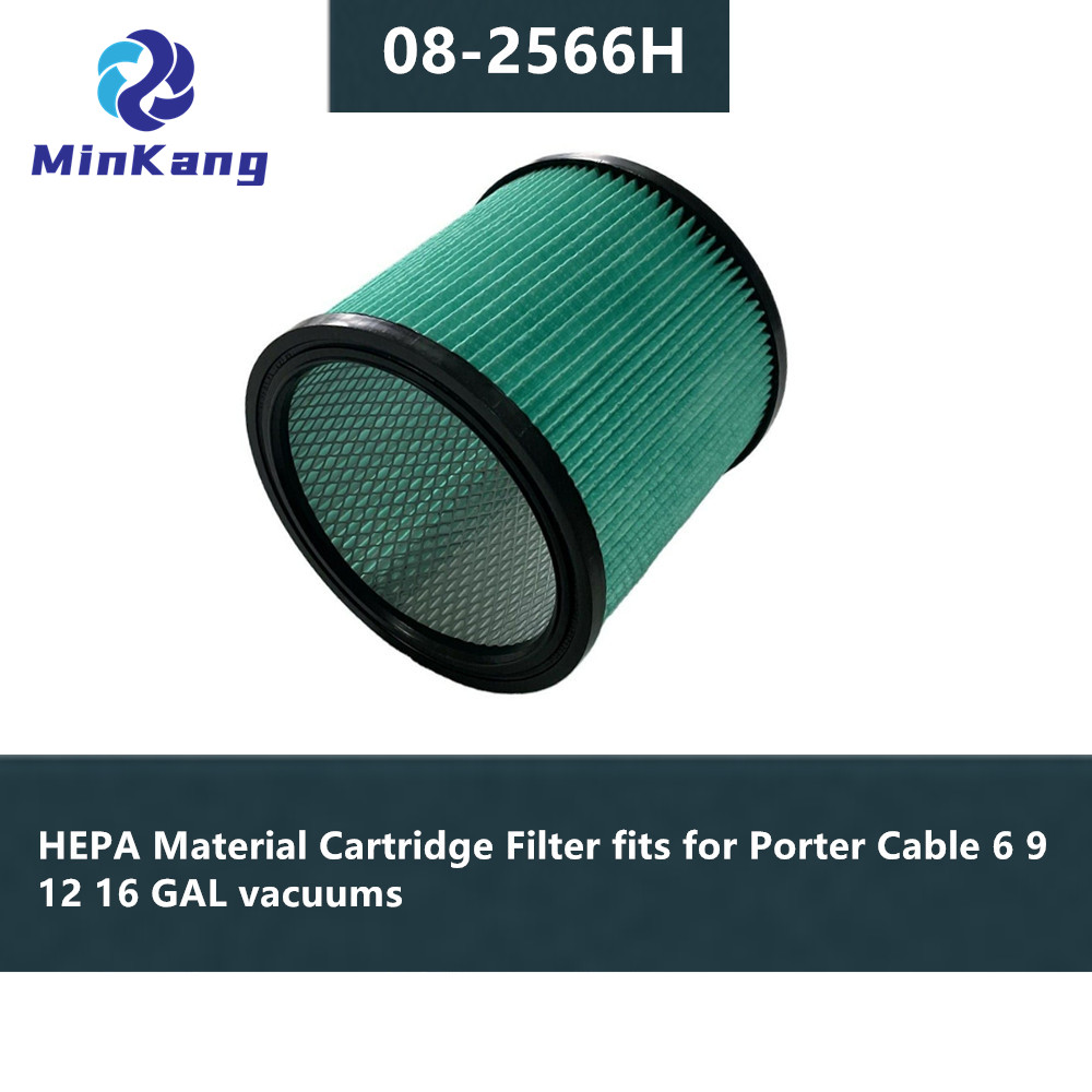 08-2566H Картриджный фильтр с материалом HEPA для пылесосов Porter Cable 6 9 12 16 GAL