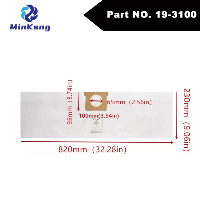 Замена HEPA-фильтра Hyper Tough 5 галлонов для влажной/сухой уборки — Высокоэффективный вакуумный фильтр, одноразовый мешок