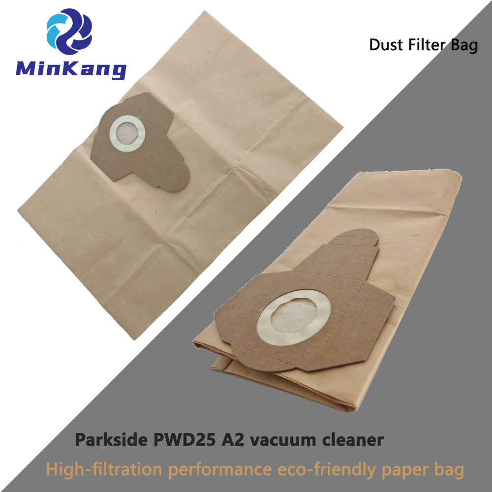 Сумка для фильтра в пыли для Parkside Pwd25 A2 Vacuum Cleamer 